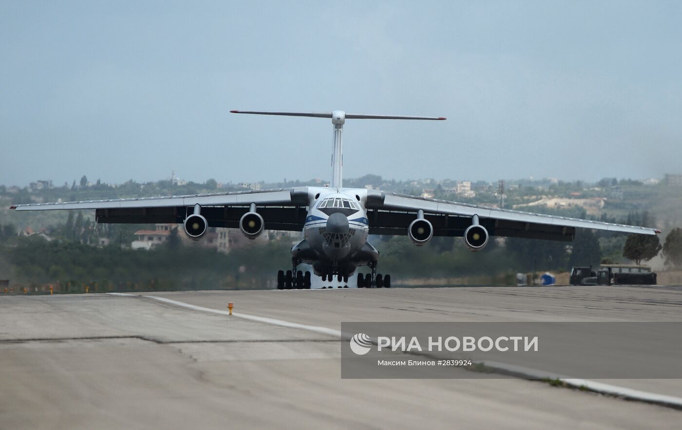 Авиабаза "Хмеймим" в Сирии