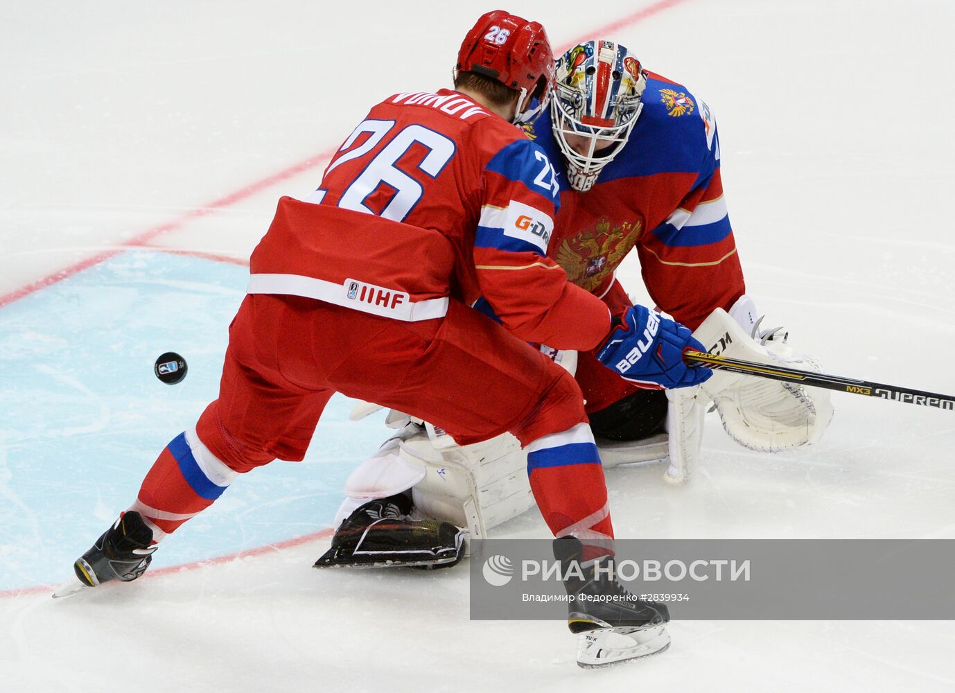 Хоккей. Чемпионат мира. Матч Чехия - Россия