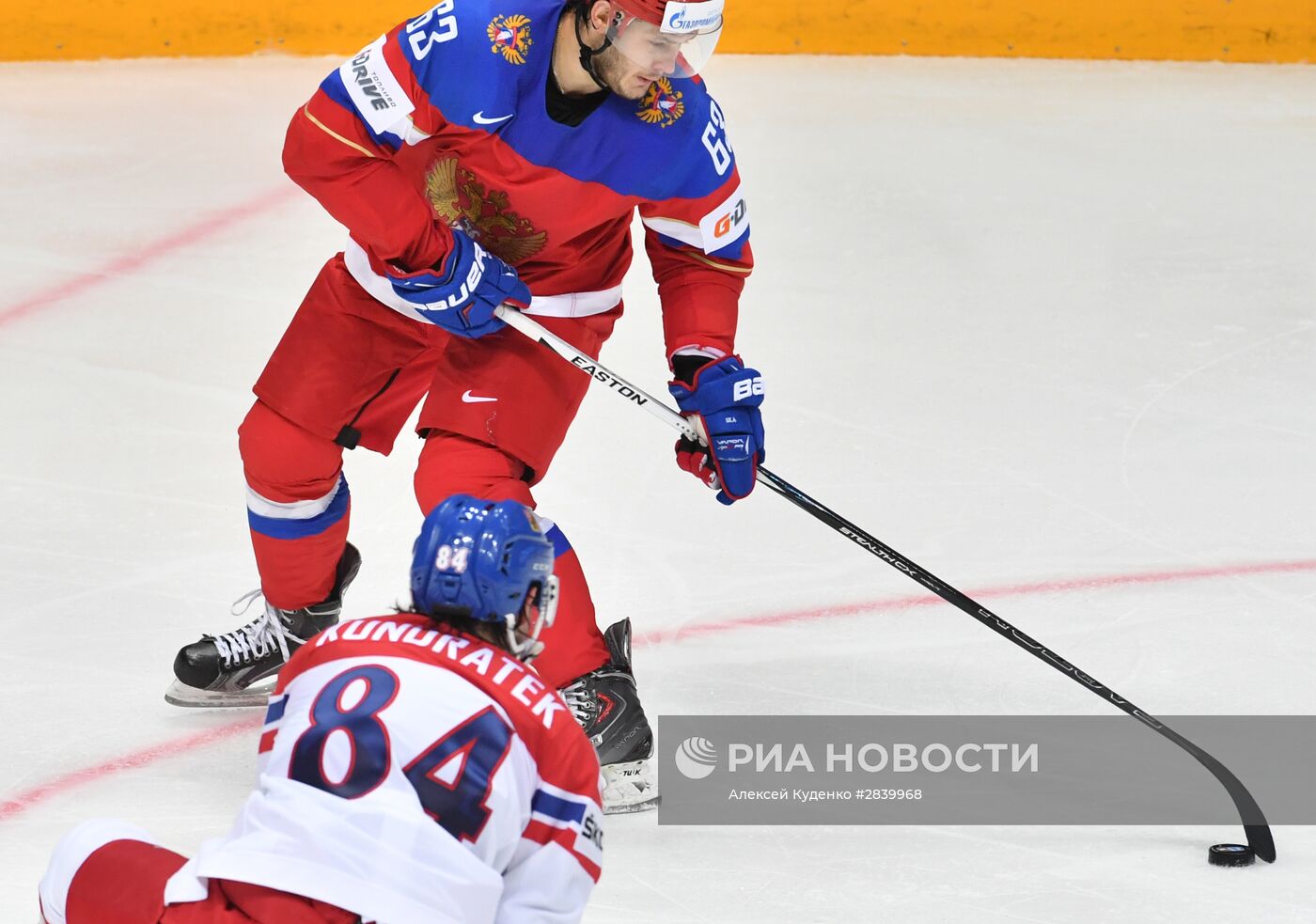 Хоккей. Чемпионат мира. Матч Чехия - Россия