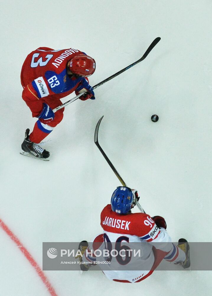 Хоккей. Чемпионат мира. Матч Чехия - Россия