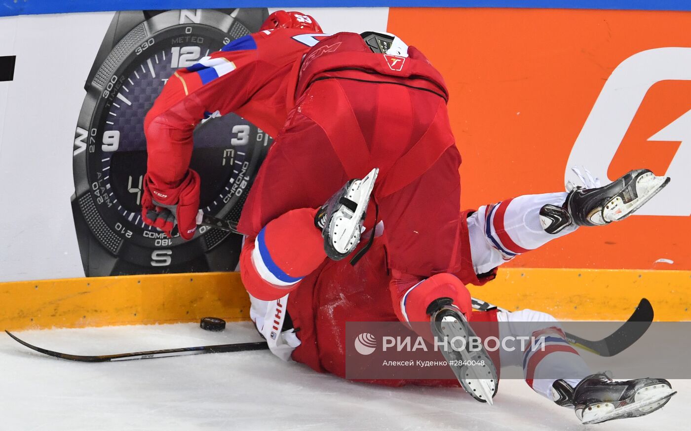 Хоккей. Чемпионат мира. Матч Чехия - Россия