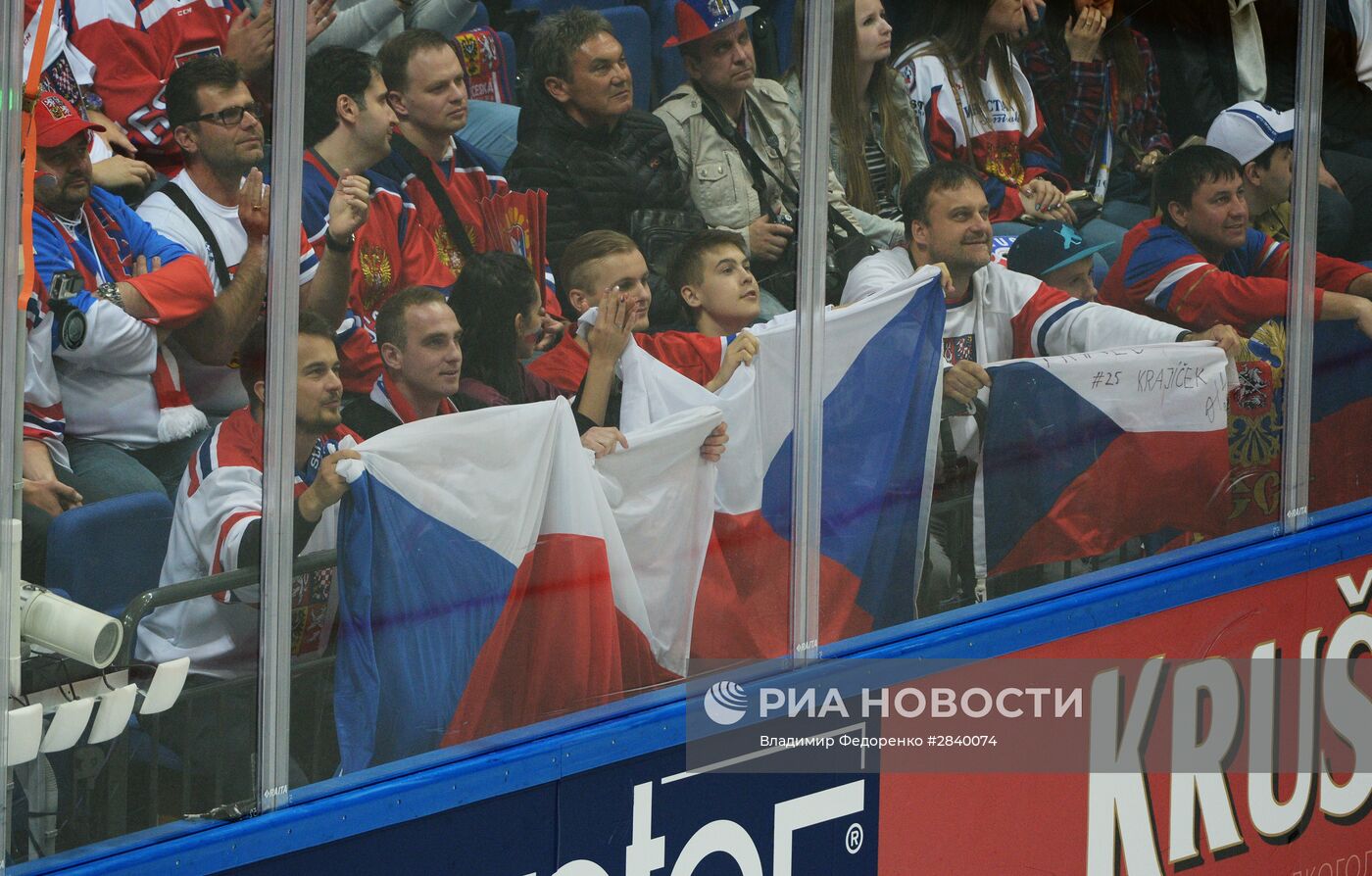 Хоккей. Чемпионат мира. Матч Чехия - Россия