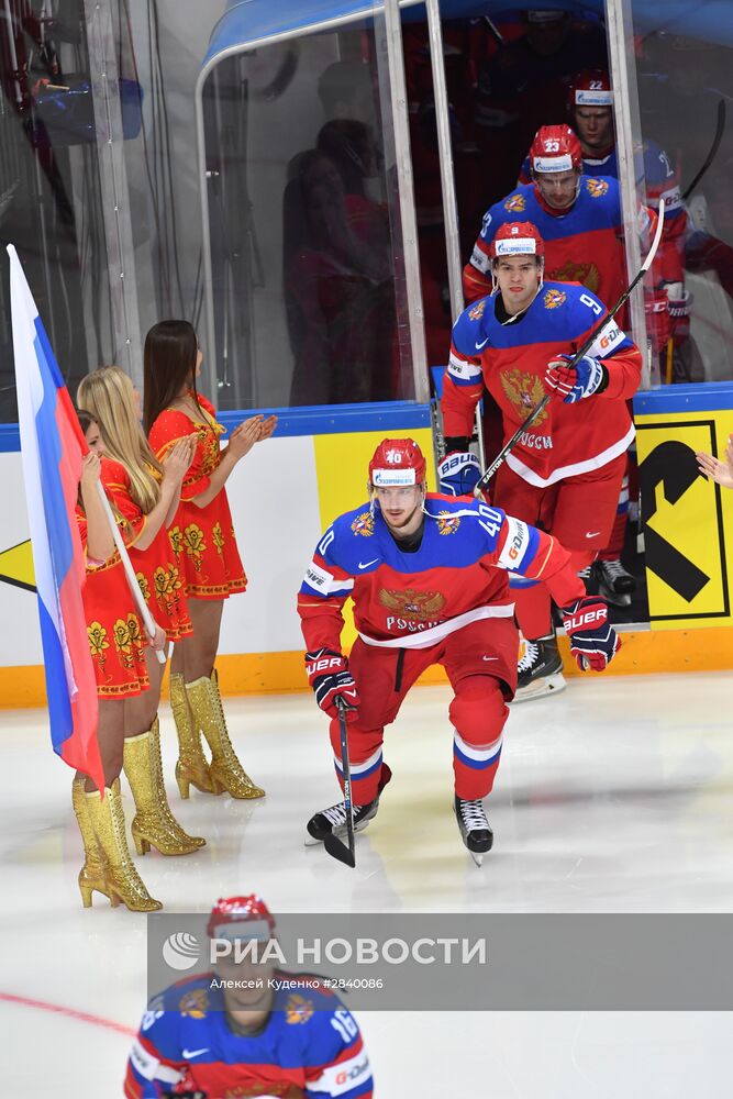 Хоккей. Чемпионат мира. Матч Чехия - Россия