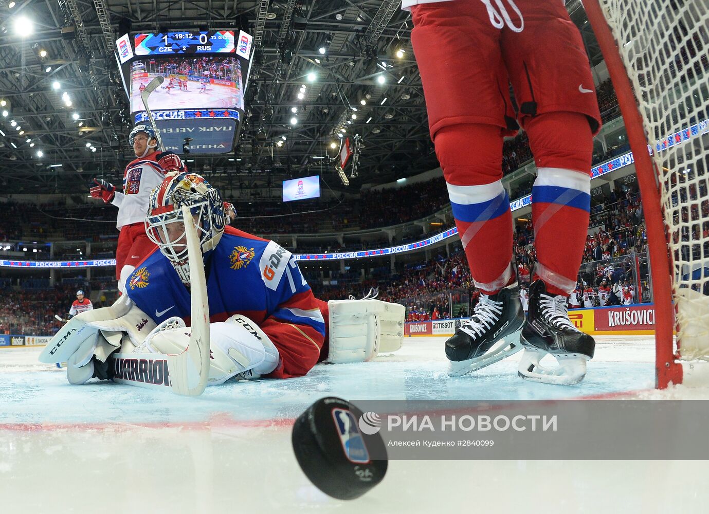 Хоккей. Чемпионат мира. Матч Чехия - Россия
