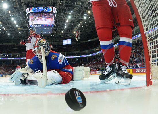 Хоккей. Чемпионат мира. Матч Чехия - Россия