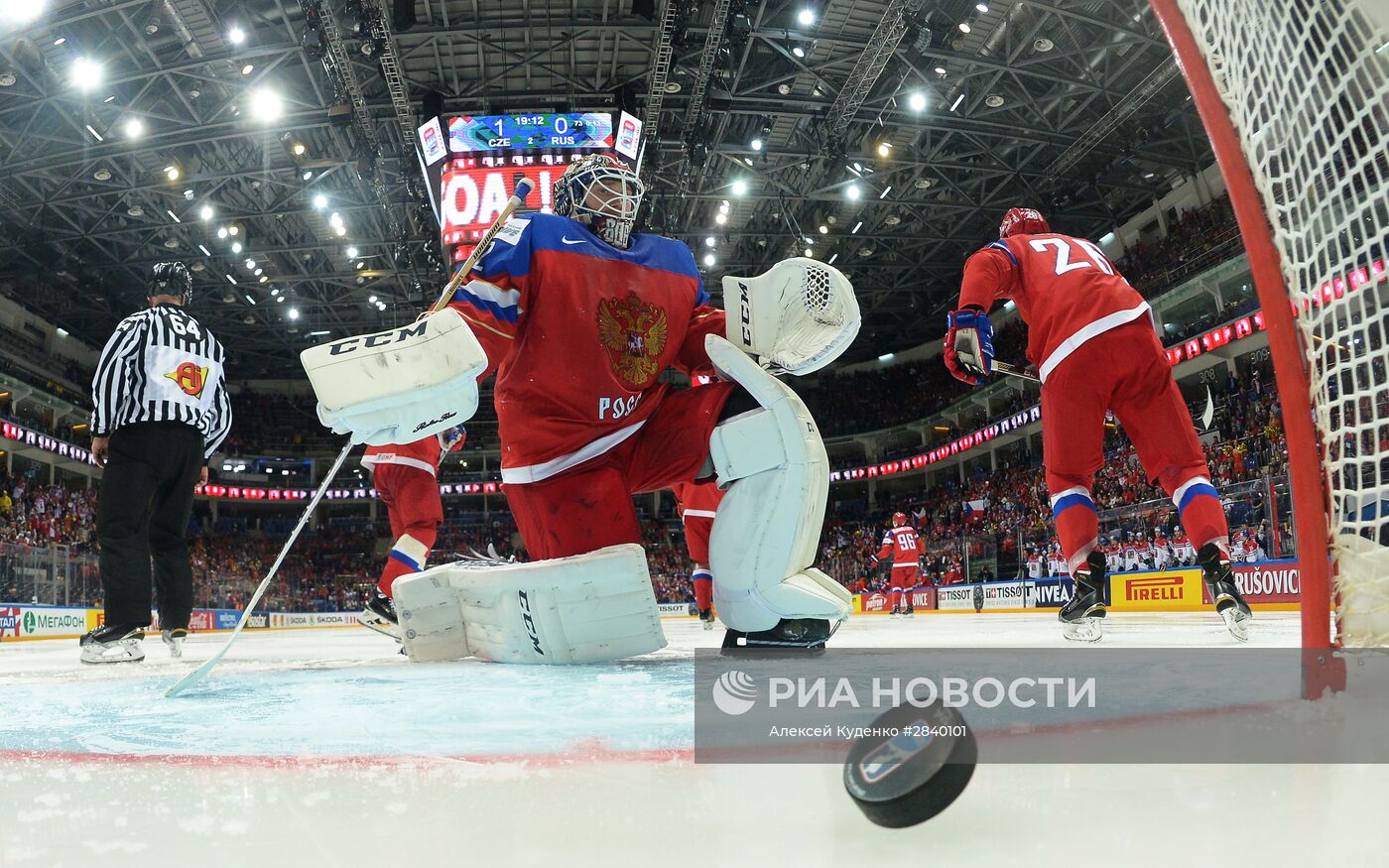 Хоккей. Чемпионат мира. Матч Чехия - Россия