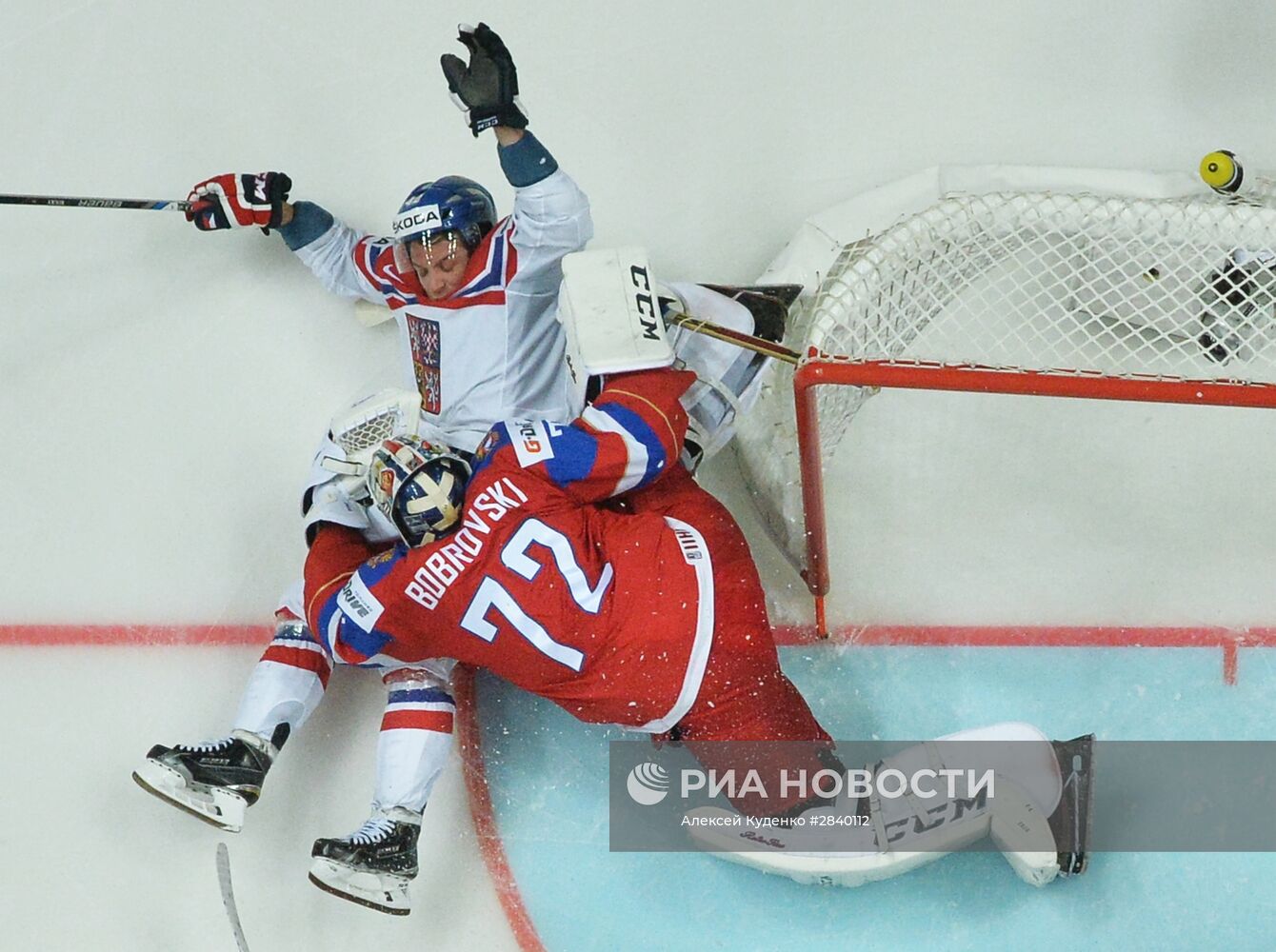 Хоккей. Чемпионат мира. Матч Чехия - Россия