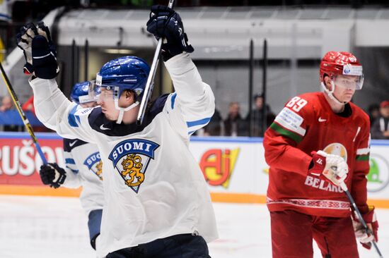 Хоккей. Чемпионат мира. Матч Финляндия - Белоруссия