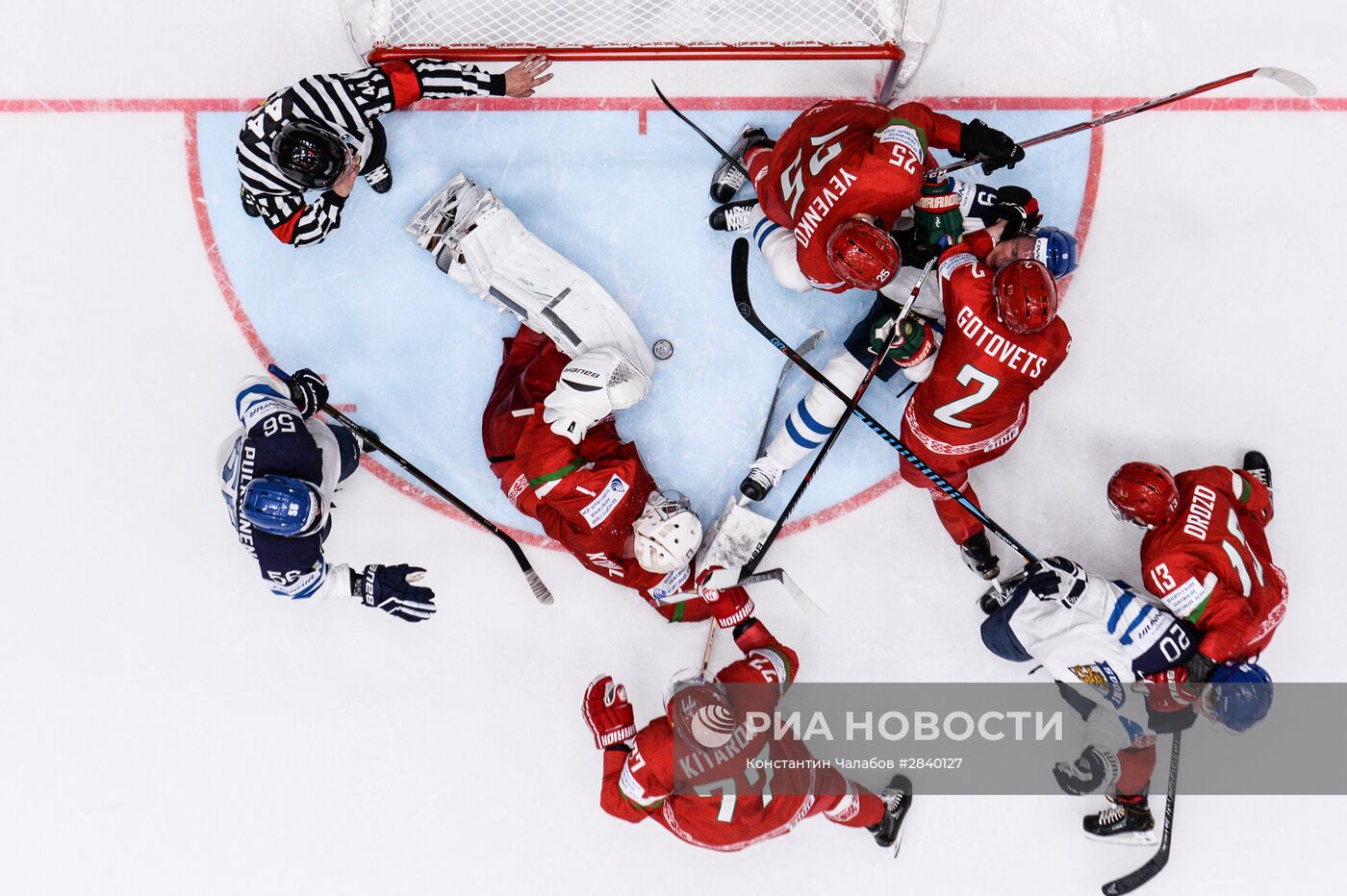 Хоккей. Чемпионат мира. Матч Финляндия - Белоруссия