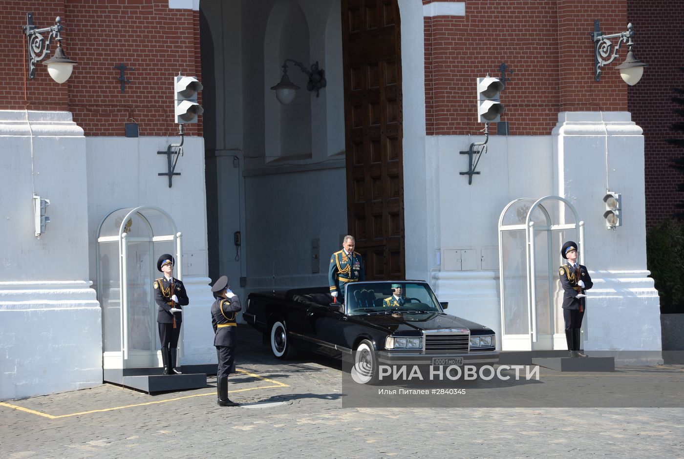 Генеральная репетиция военного парада в честь 71-й годовщины Победы в ВОВ
