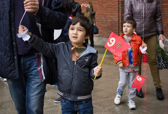 Мероприятия накануне дня Победы в русской школе в Барселоне