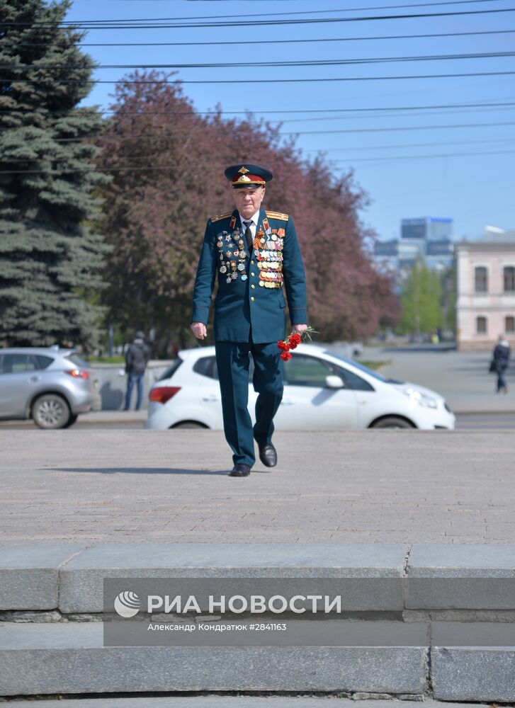 Ветеран ВОВ Евгений Ганжа из Челябинской области