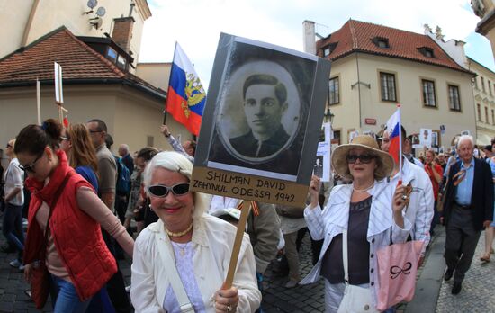 Акция "Бессмертный полк" в Европе