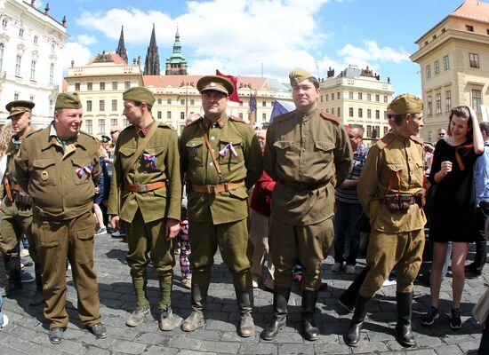 Акция "Бессмертный полк" в Европе