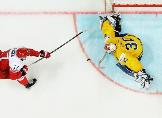 Хоккей. Чемпионат мира. Матч Швеция - Дания