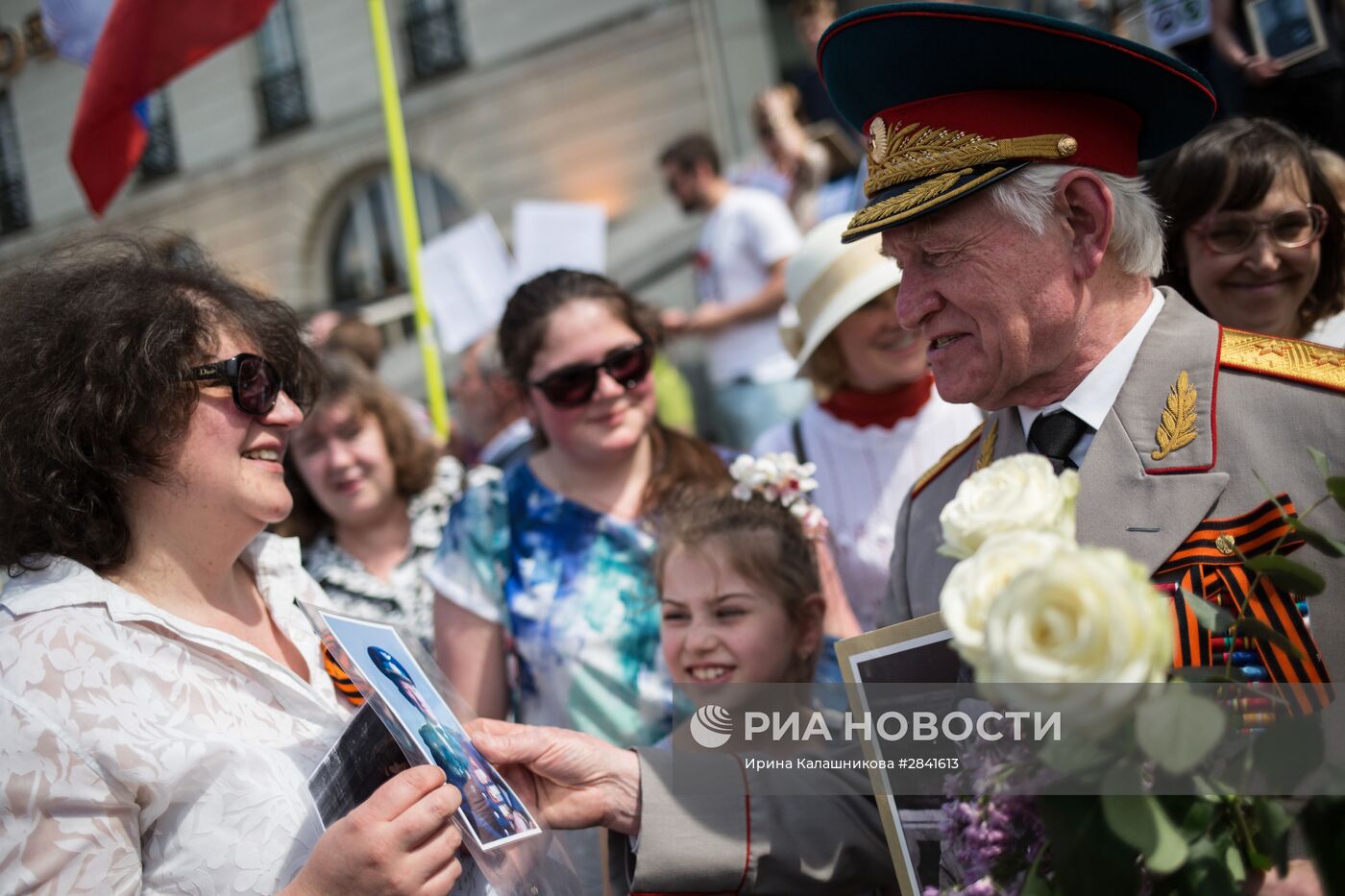 Акция "Бессмертный полк" в Европе