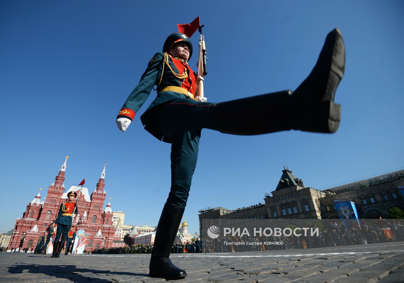 Военный парад в честь 71-й годовщины Победы в ВОВ