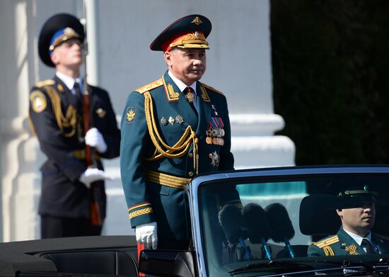 Военный парад в честь 71-й годовщины Победы в ВОВ