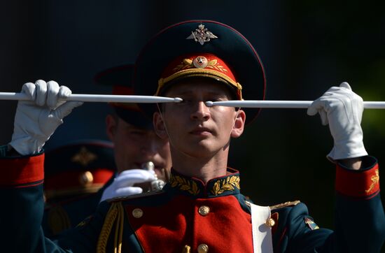 Военный парад в честь 71-й годовщины Победы в ВОВ