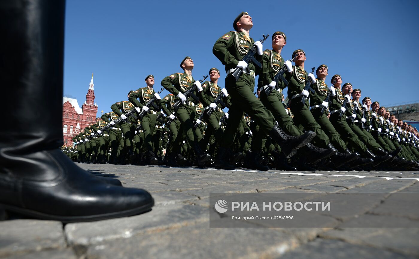 Военный парад в честь 71-й годовщины Победы в ВОВ