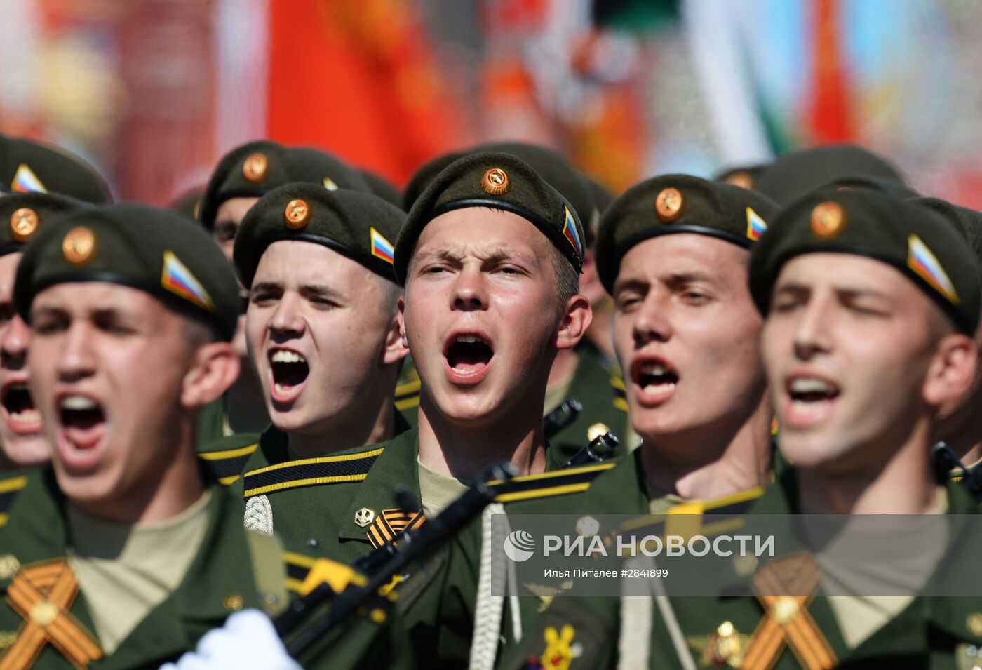 Военный парад в честь 71-й годовщины Победы в ВОВ