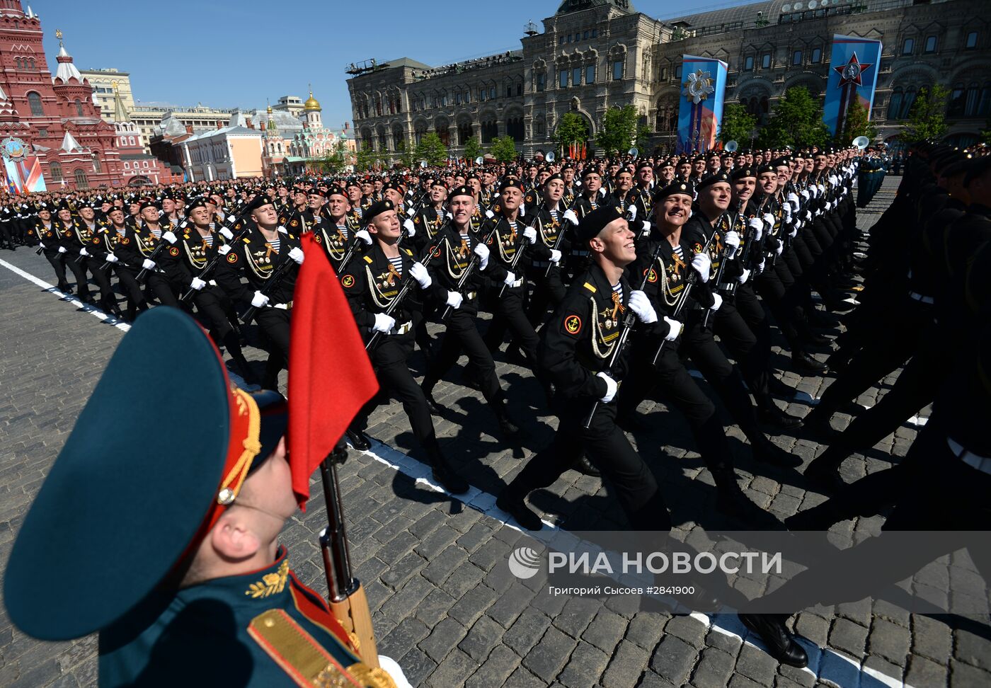 Военный парад в честь 71-й годовщины Победы в ВОВ