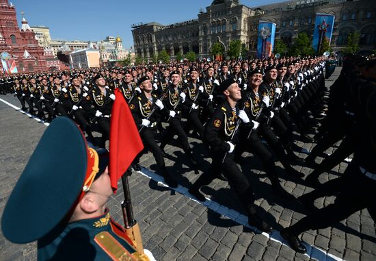 Военный парад в честь 71-й годовщины Победы в ВОВ