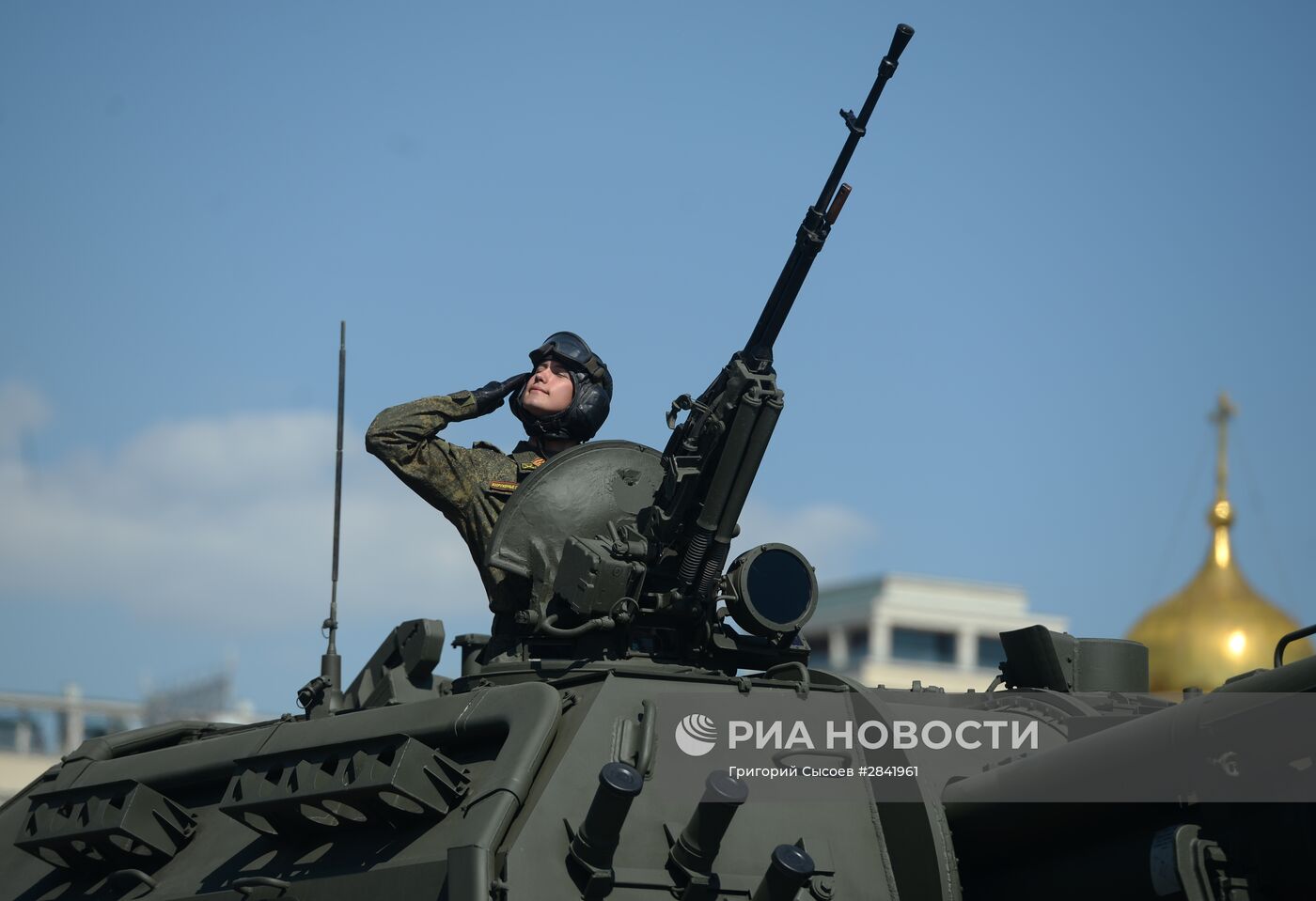 Военный парад в честь 71-й годовщины Победы в ВОВ