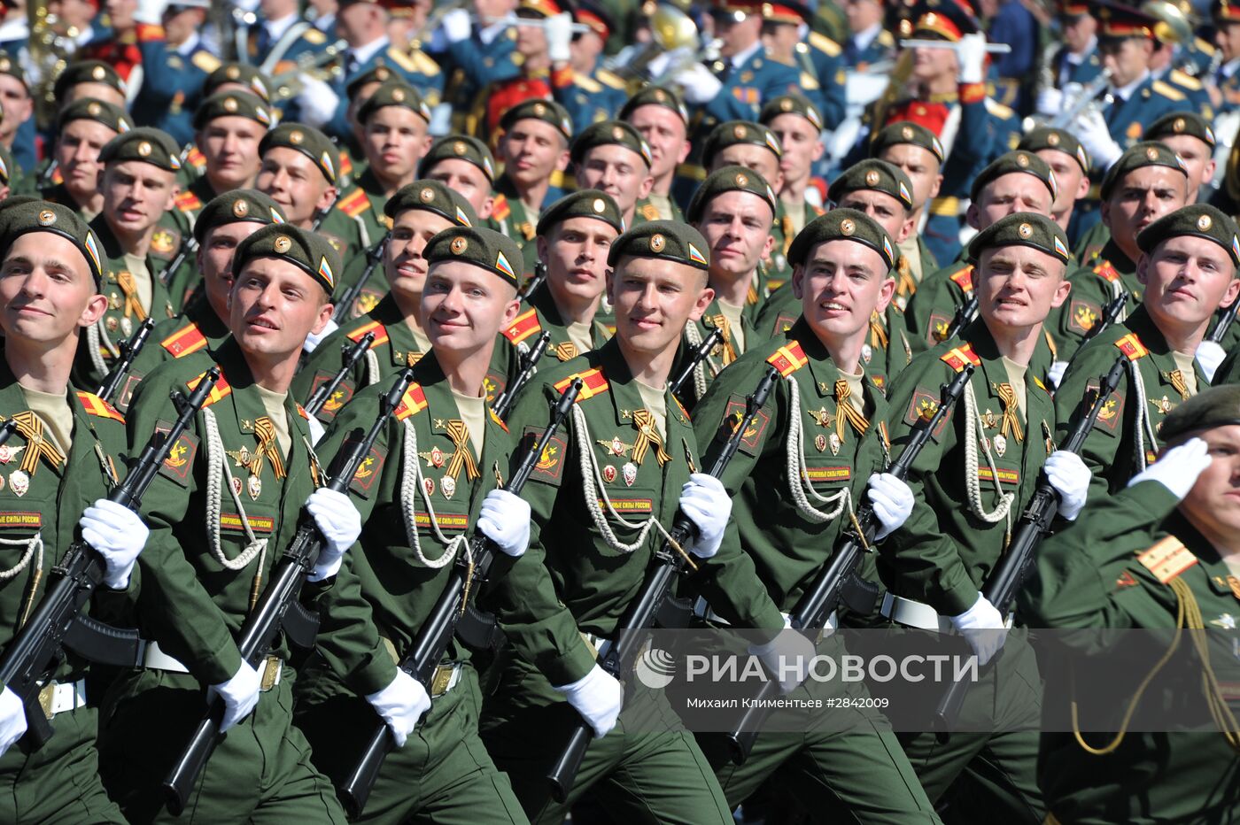 Военный парад в честь 71-й годовщины Победы в ВОВ