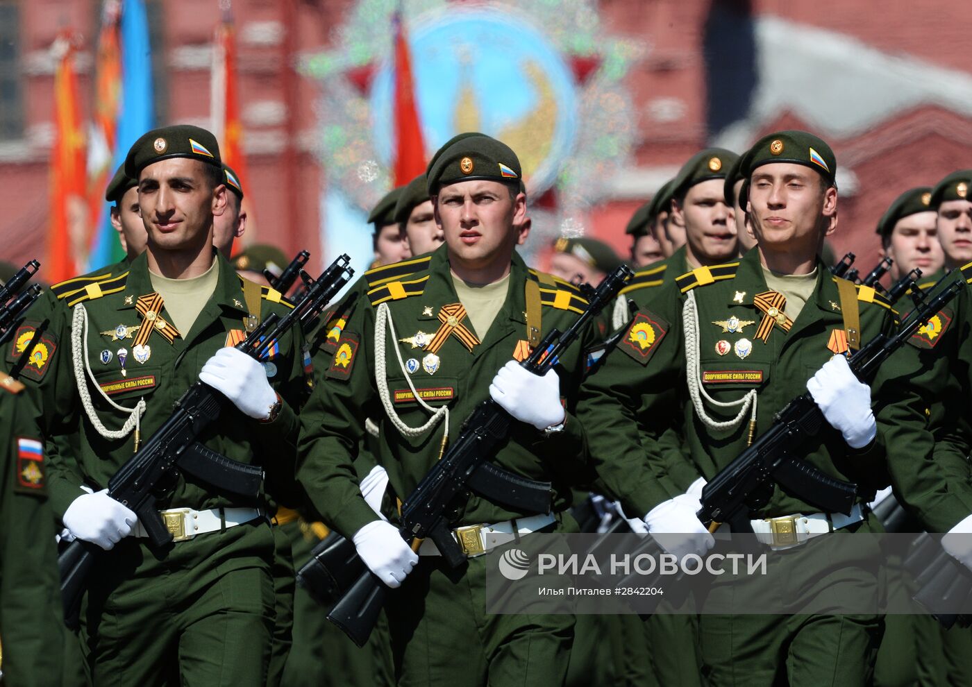 Военный парад в честь 71-й годовщины Победы в ВОВ