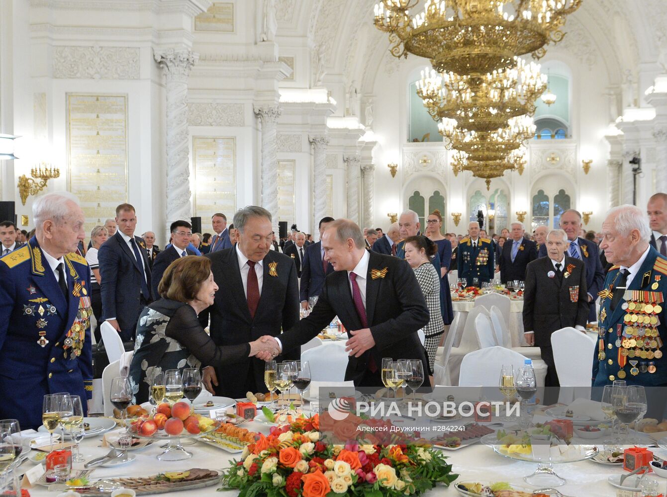 Торжественный прием от имени В.В.Путина по случаю празднования 71-летия Победы в Великой Отечественной войне