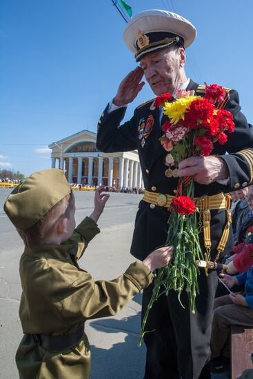 Празднование 71-й годовщины Победы ВОВ