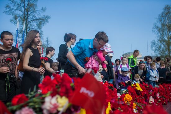 Празднование 71-й годовщины Победы ВОВ