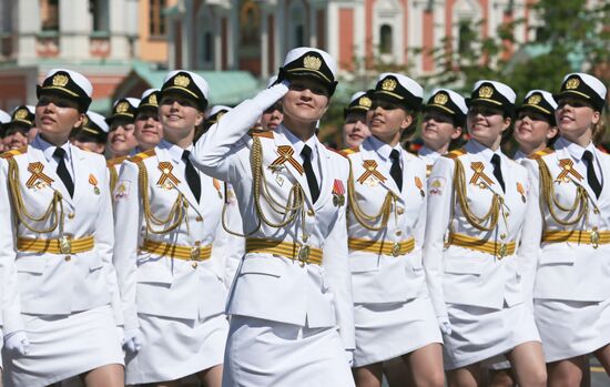Военный парад в честь 71-й годовщины Победы в ВОВ