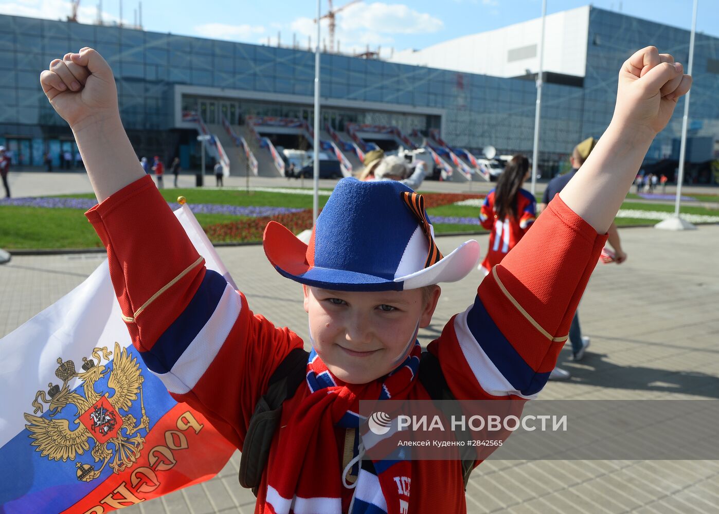 Хоккей. Чемпионат мира. Матч Латвия - Россия