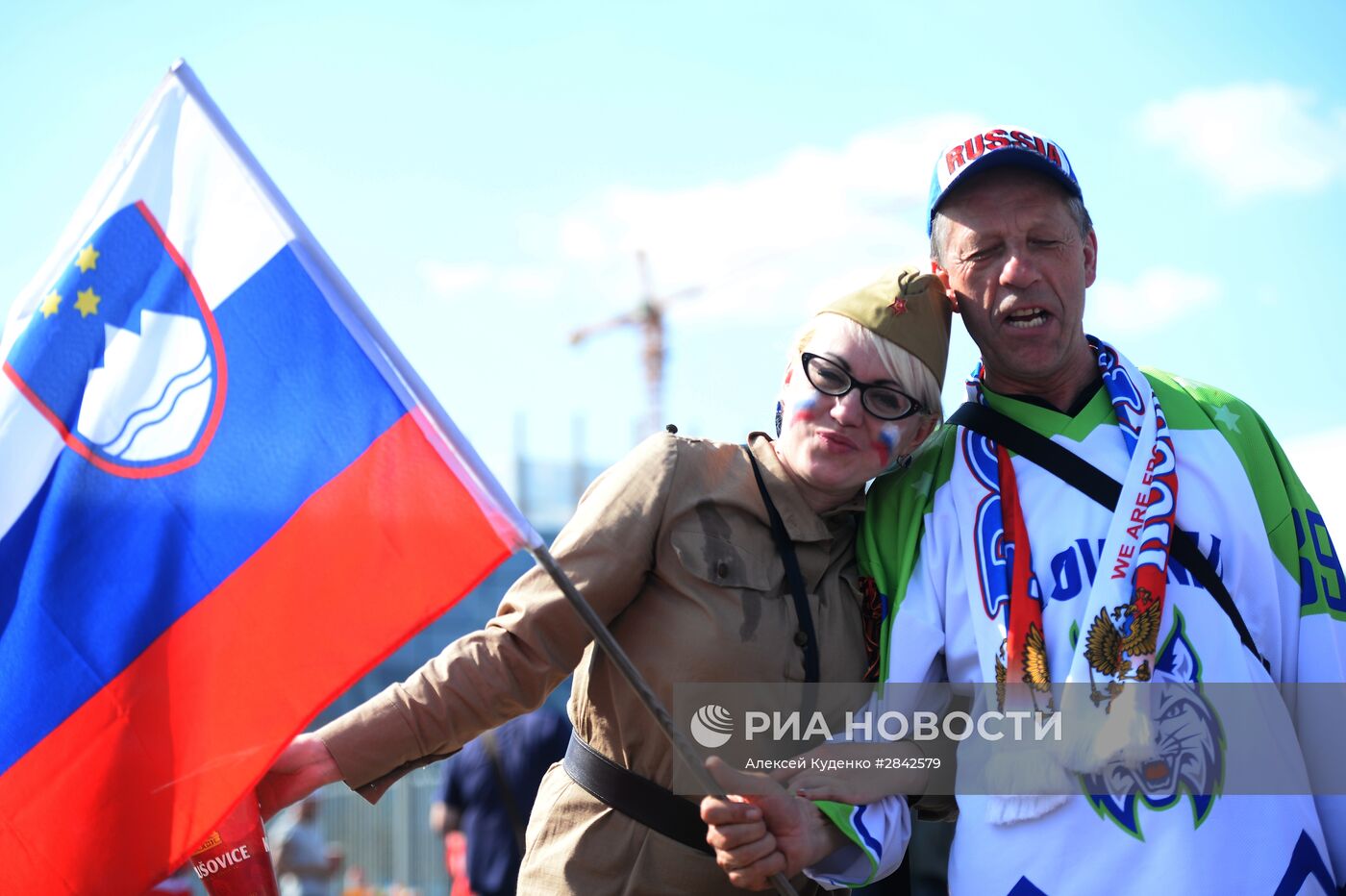 Хоккей. Чемпионат мира. Матч Латвия - Россия