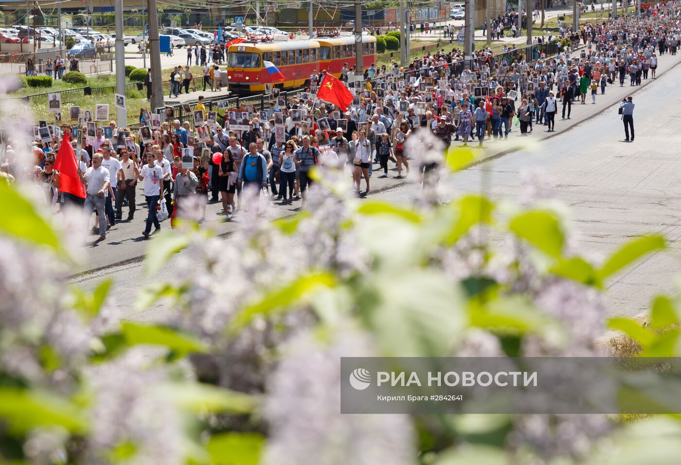 Шествие "Бесcмертный полк" в городах России