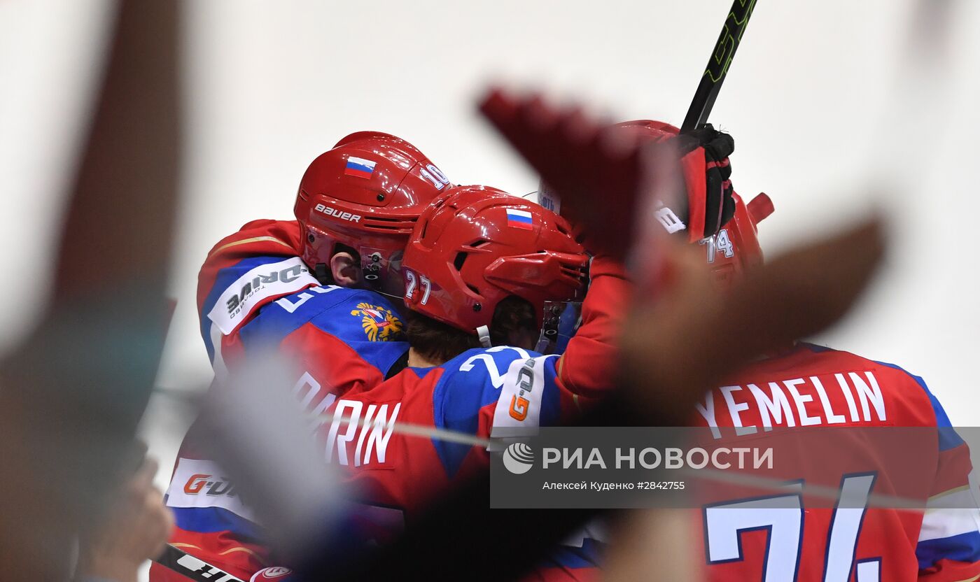 Хоккей. Чемпионат мира. Матч Латвия - Россия