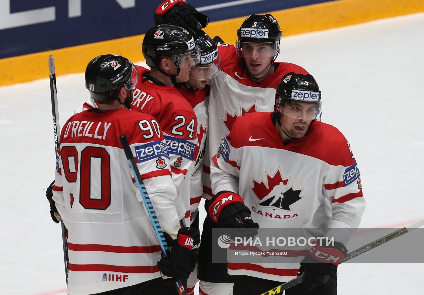 Хоккей. Чемпионат мира. Матч Белоруссия - Канада