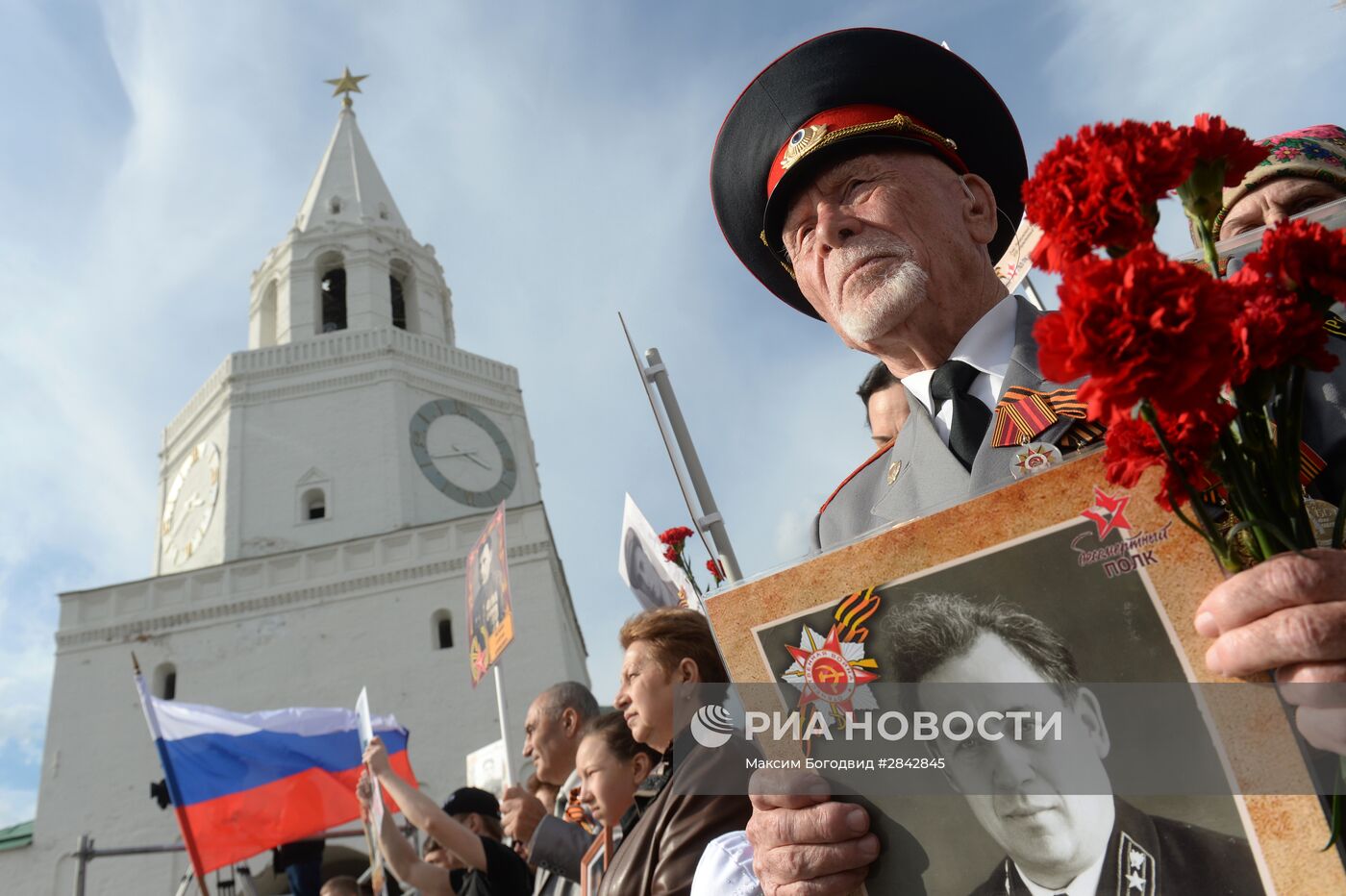 Шествие "Бесcмертный полк" в городах России