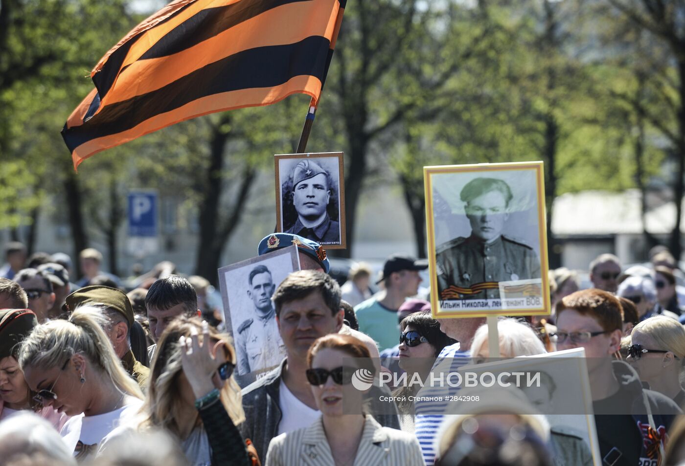 Акция "Бессмертный полк" в зарубежных странах