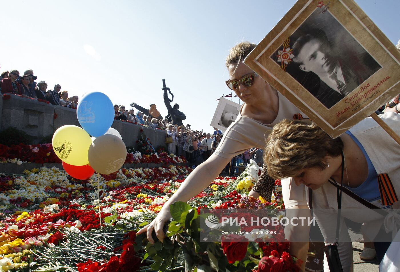 Акция "Бессмертный полк" в зарубежных странах
