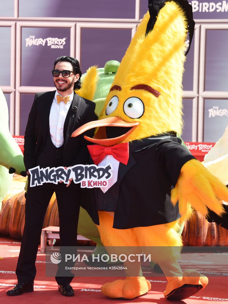 Фотоколл анимационного фильма "Angry birds"