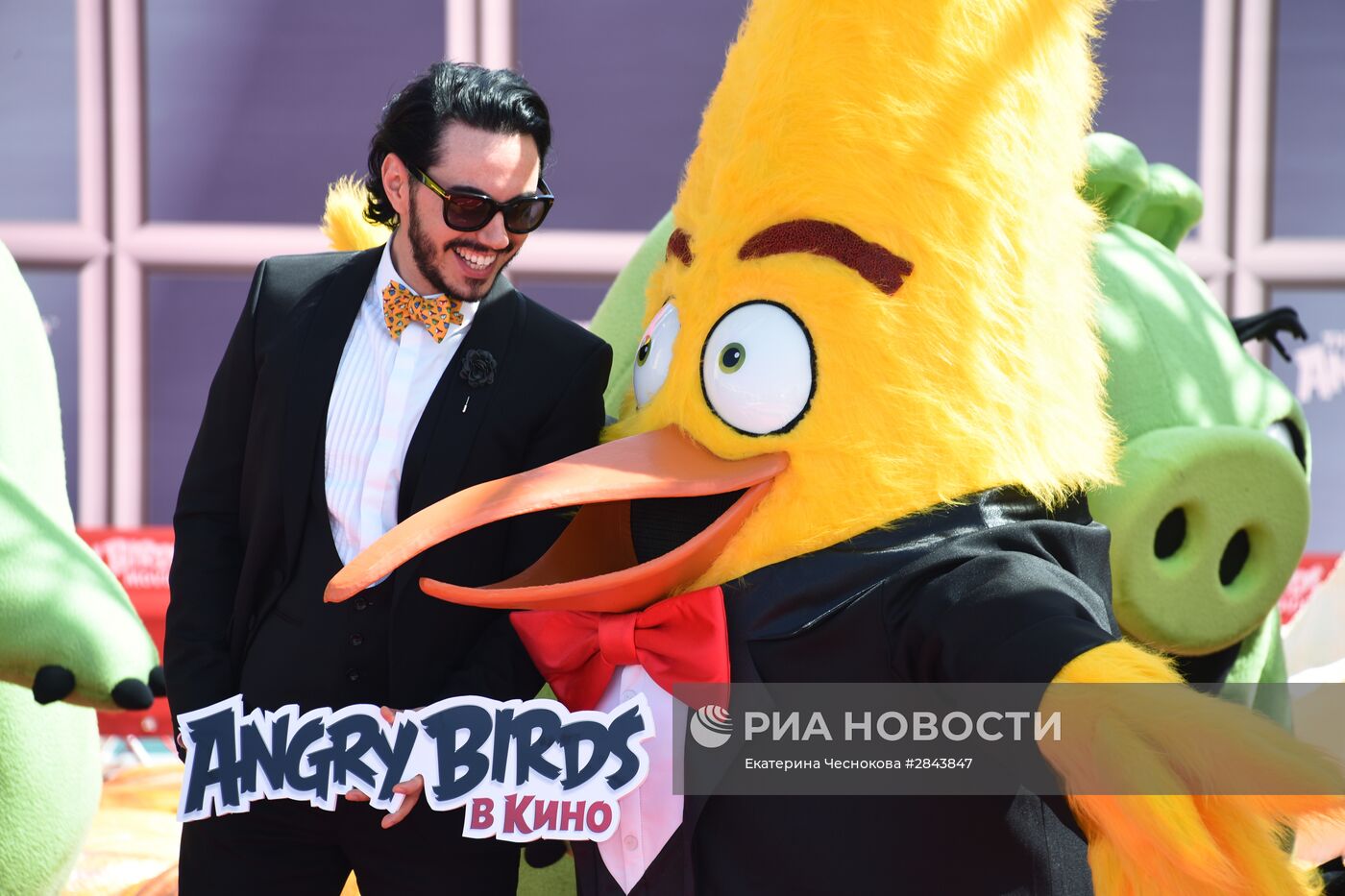 Фотоколл анимационного фильма "Angry birds"