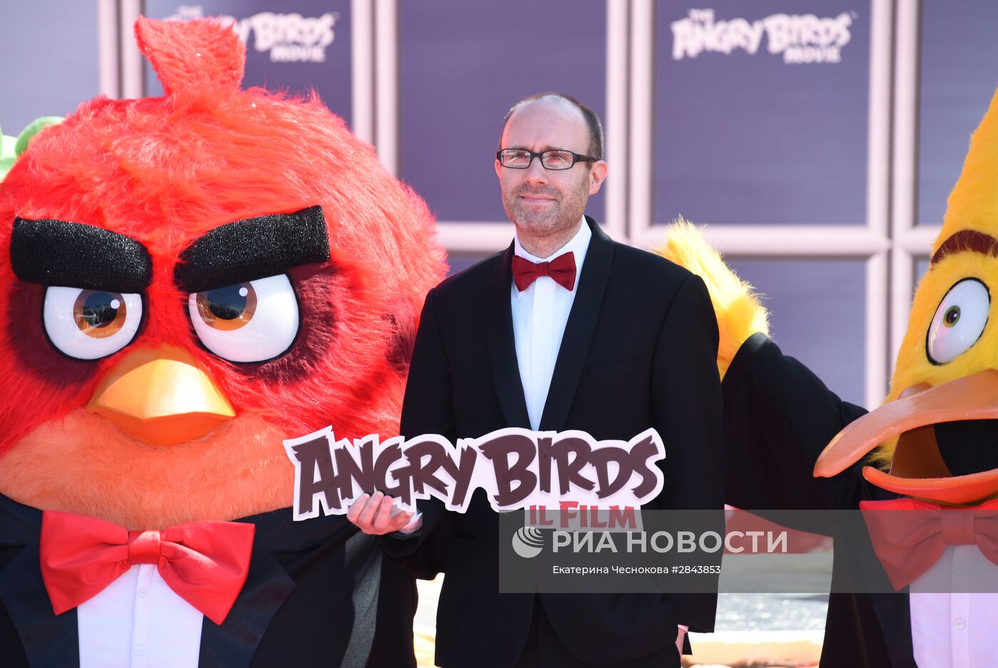 Фотоколл анимационного фильма "Angry birds"