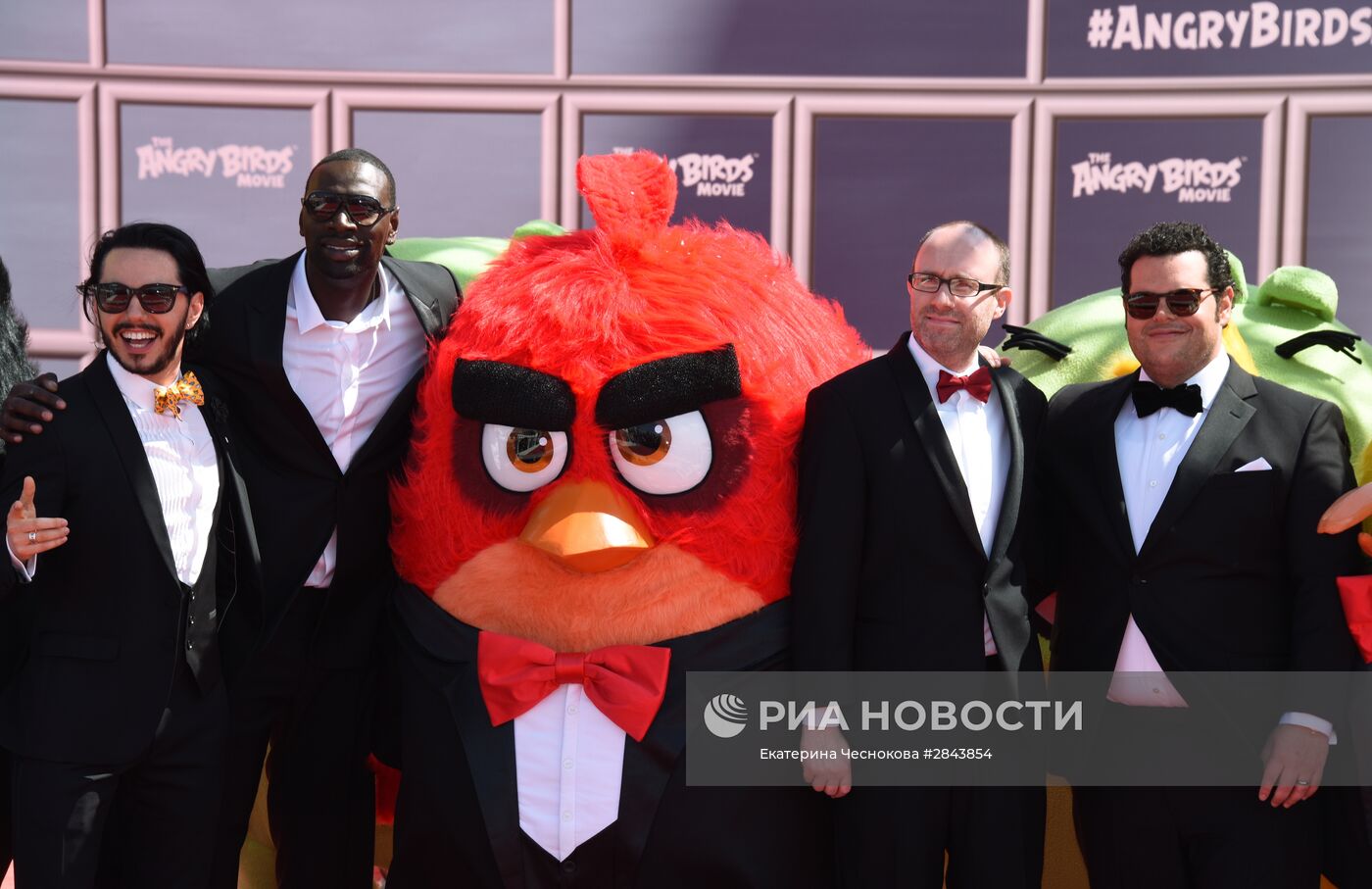 Фотоколл анимационного фильма "Angry birds"