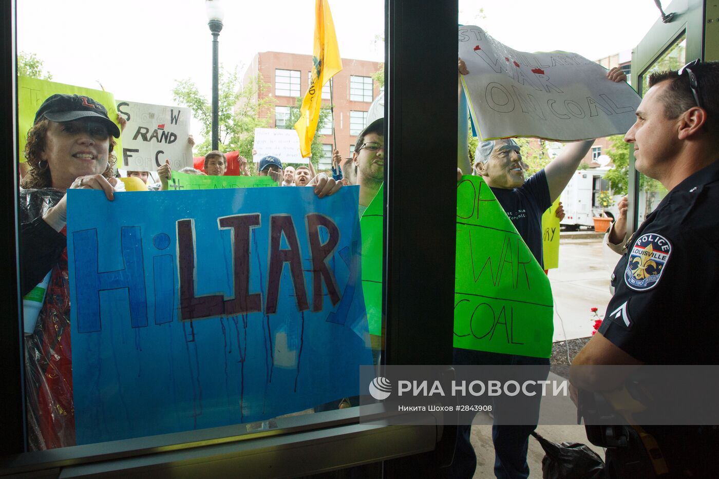 Предвыборное ралли кандидата в президенты США Хиллари Клинтон в штате Кентукки