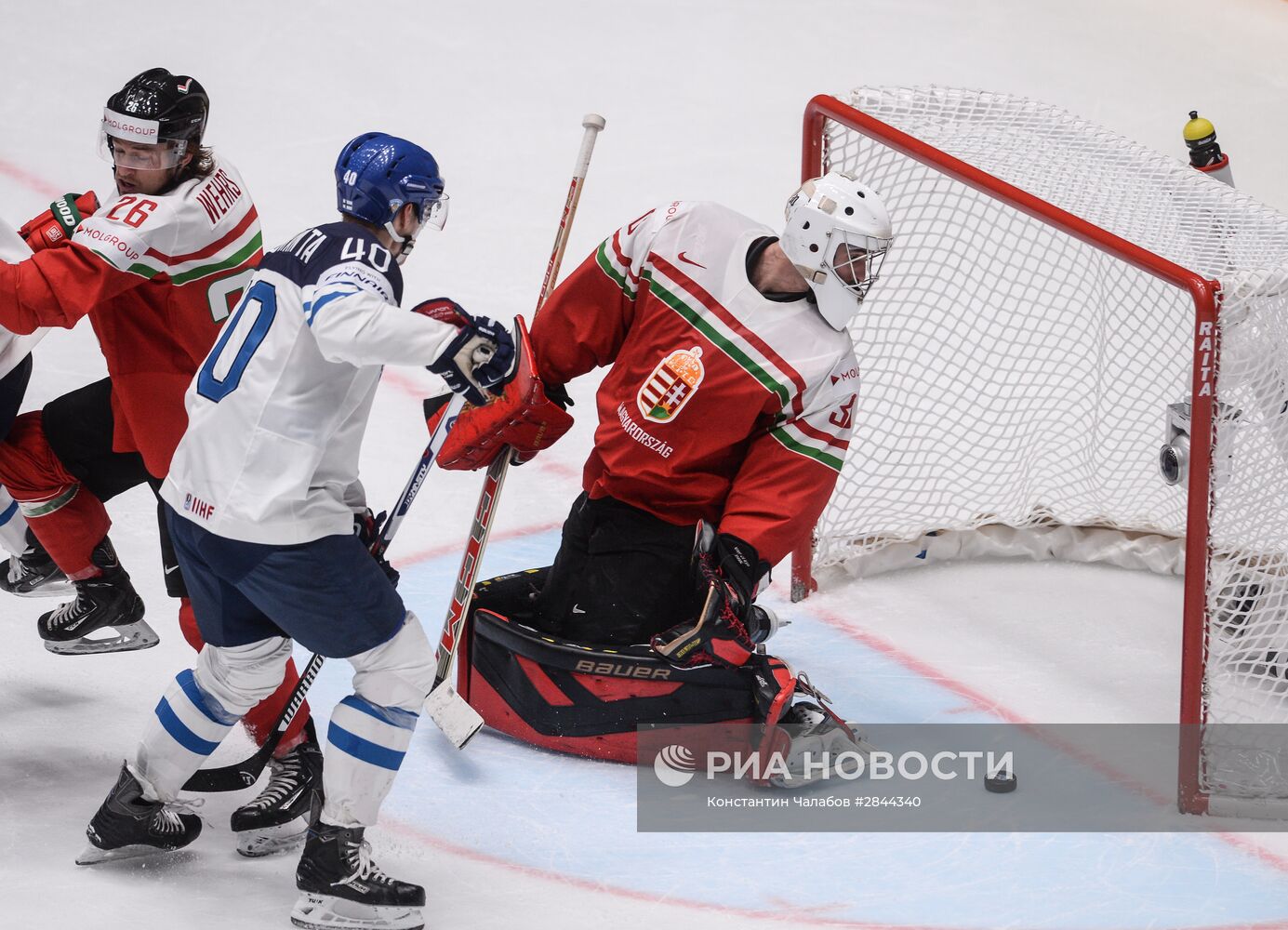 Хоккей. Чемпионат мира. Матч Финляндия - Венгрия