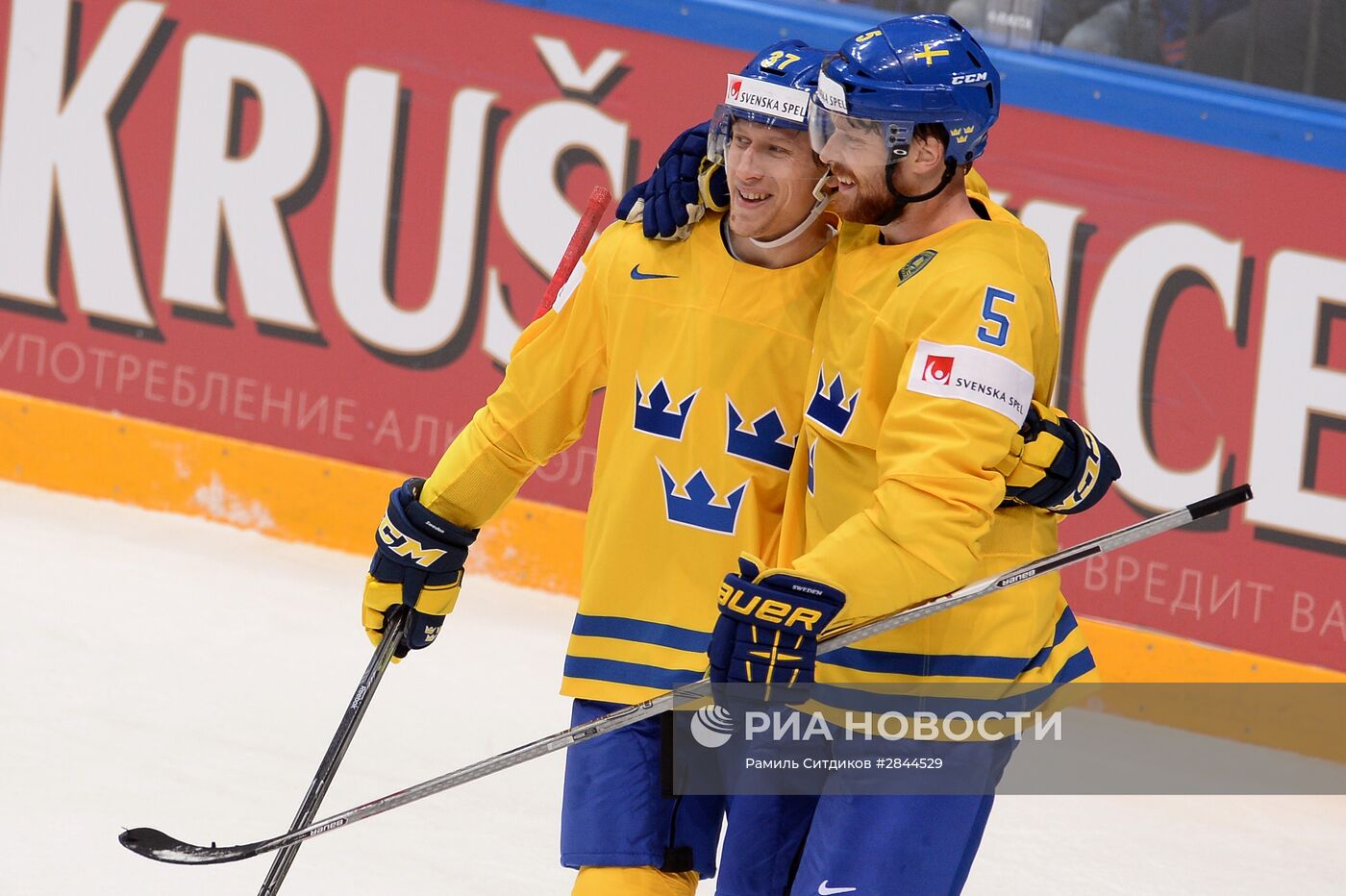 Хоккей. Чемпионат мира. Матч Швеция - Казахстан