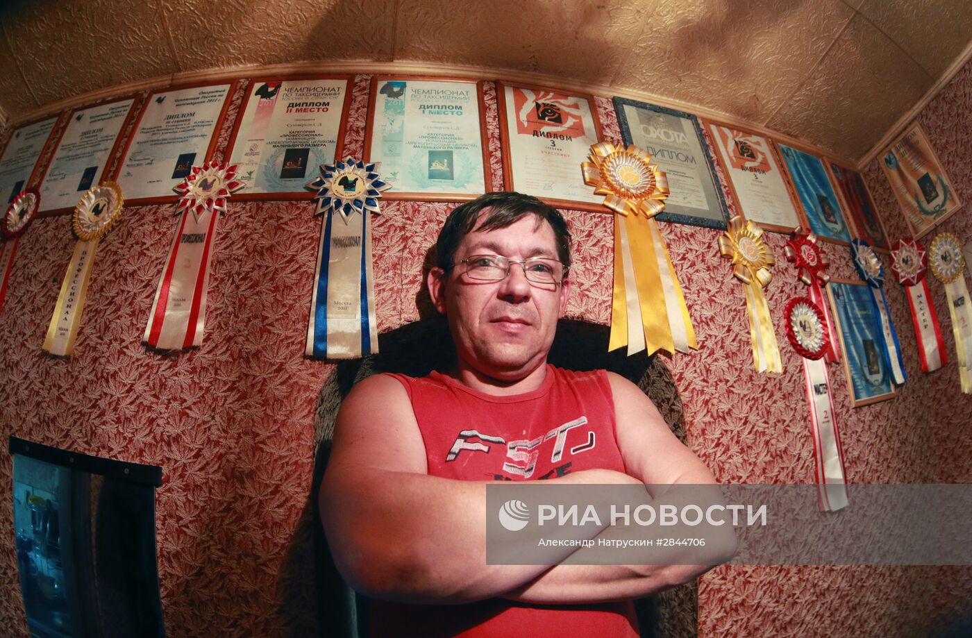 Таксидермист Сергей Суховерхов из Тверской области